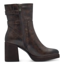 Marco Tozzi laarsje met hak café antic