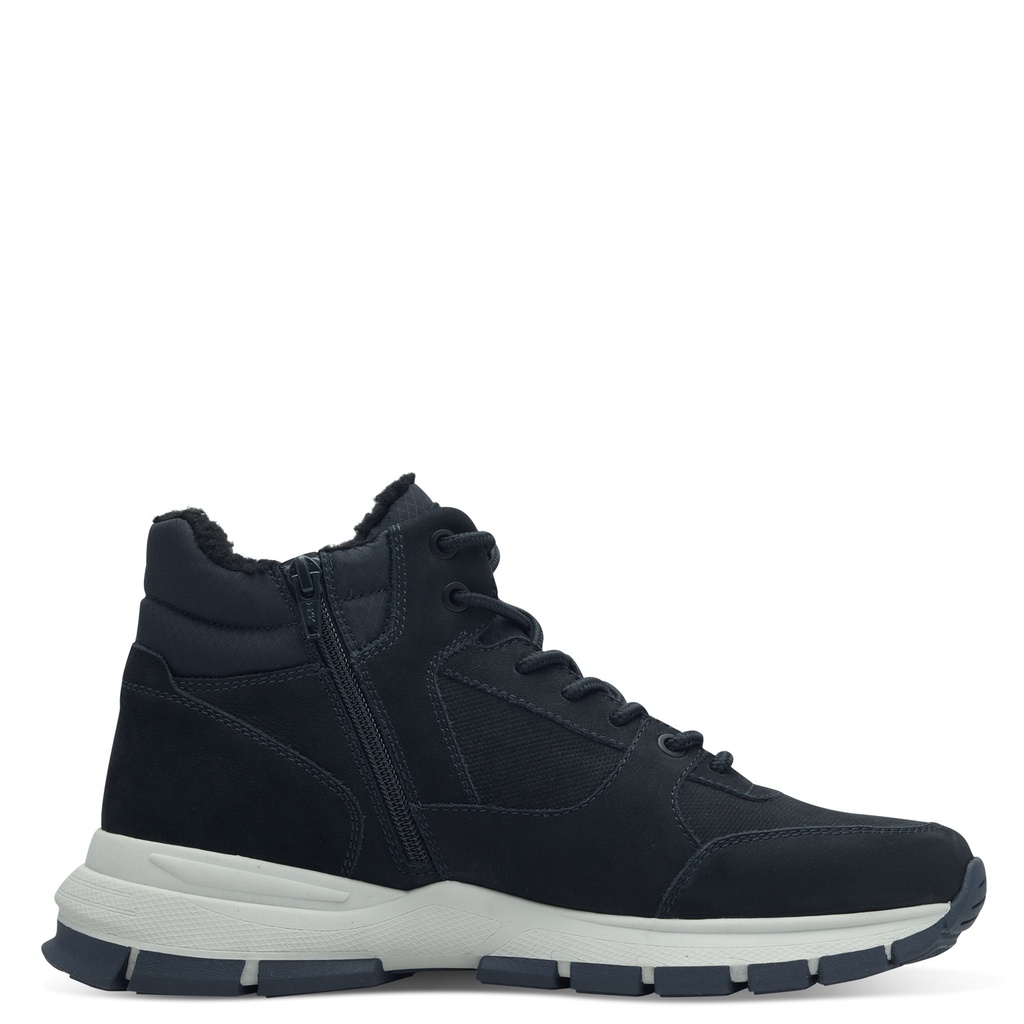 S Oliver hoge warme sneaker navy