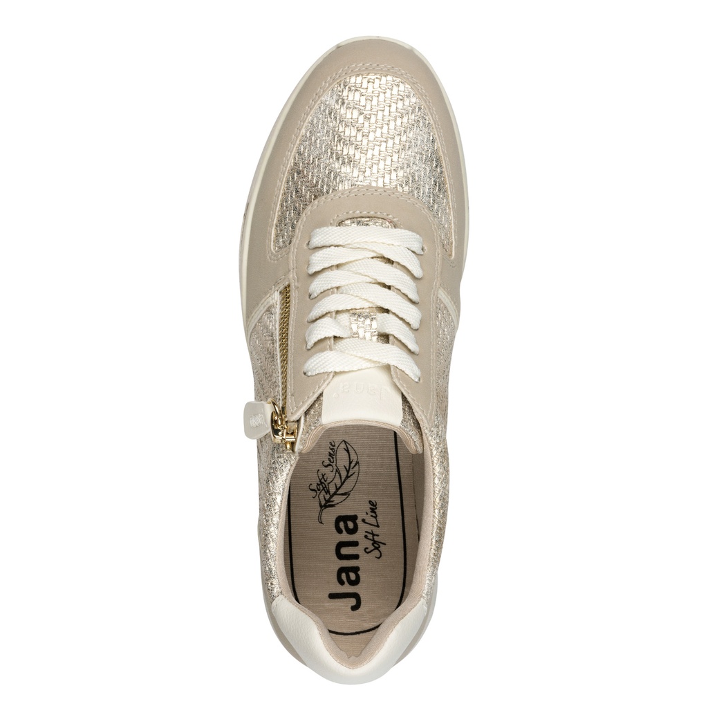Jana sneaker gold 