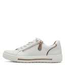 Jana sneaker white/rosegold