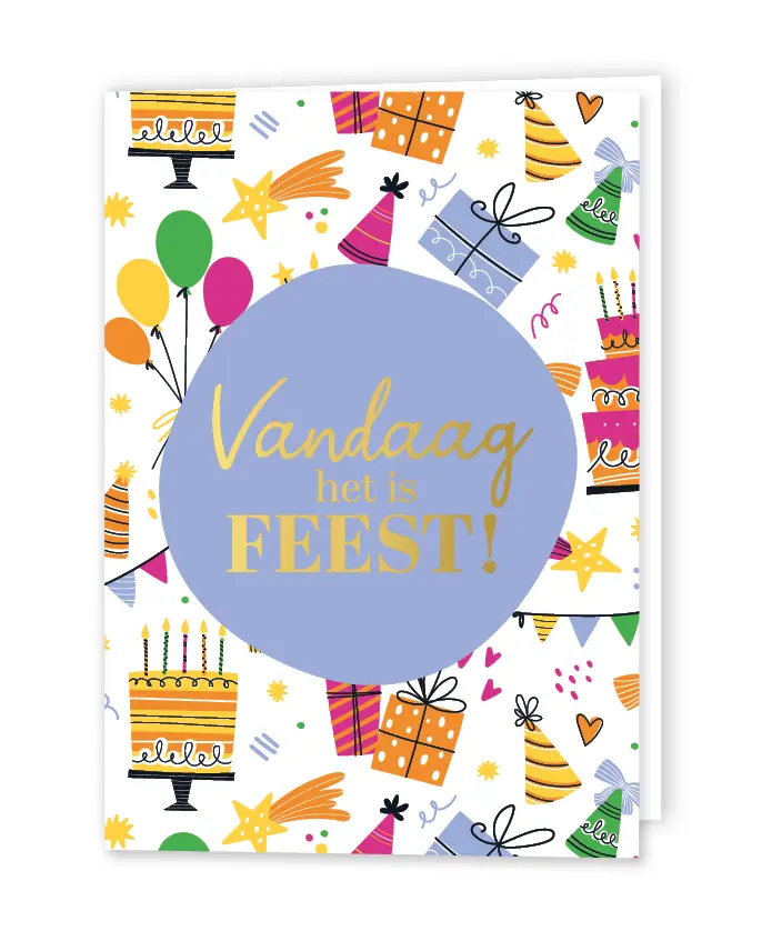 0034847_kp-wenskaarten-gevouwen-vandaag-het-is-feest-5-stuks.webp