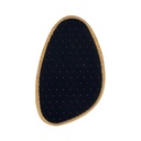 Leren voorvoetzool 