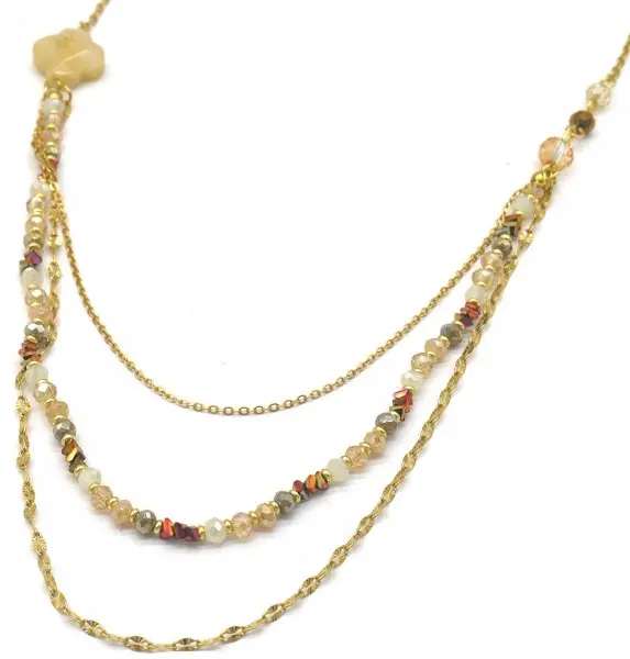 Musthaves ketting kraaltjes goud