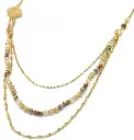 Musthaves ketting kraaltjes goud