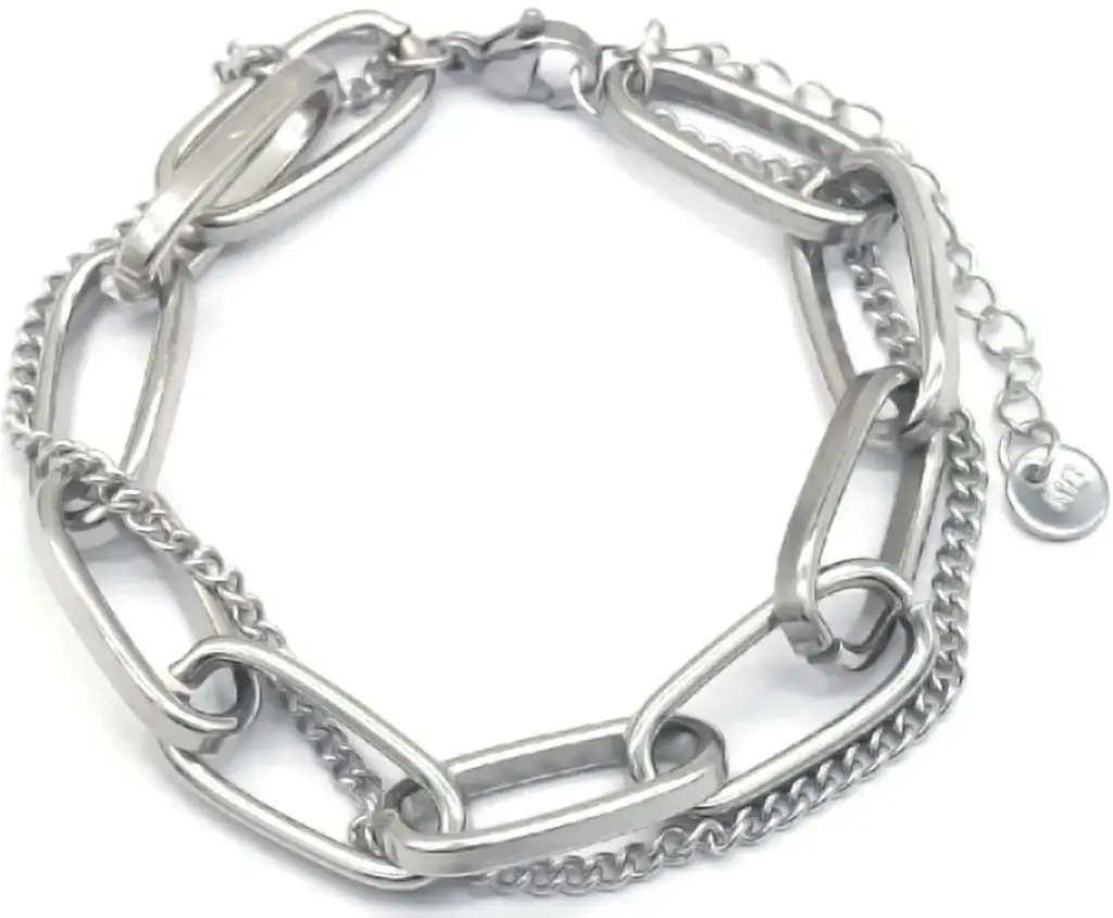 Musthaves armband schakels zilver