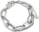 Musthaves armband schakels zilver