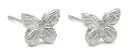 Musthaves oorbellen vlinder zilver
