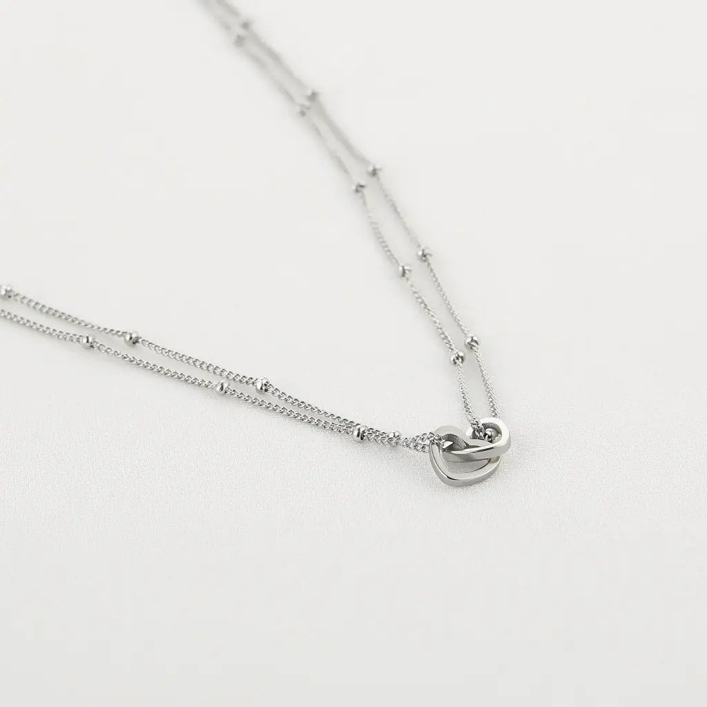 Michelle Bijou ketting hartjes