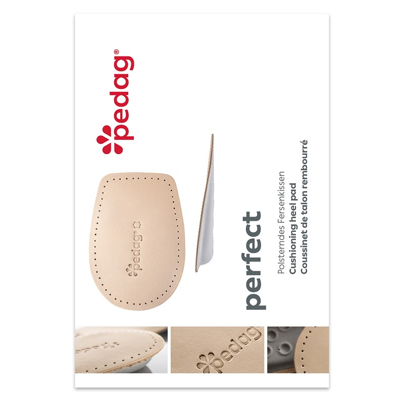 Leren zachte hielverhoger 