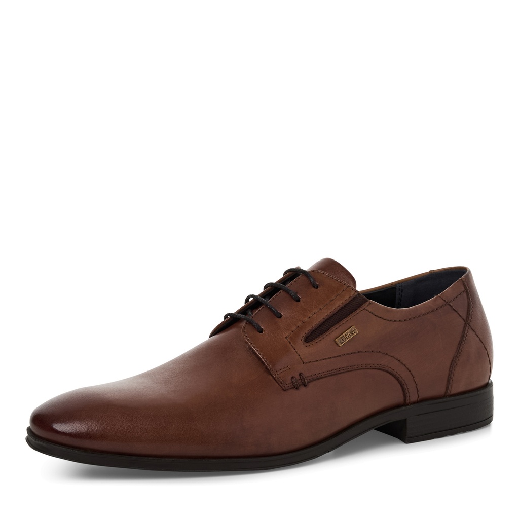 S Oliver nette heren schoen cognac