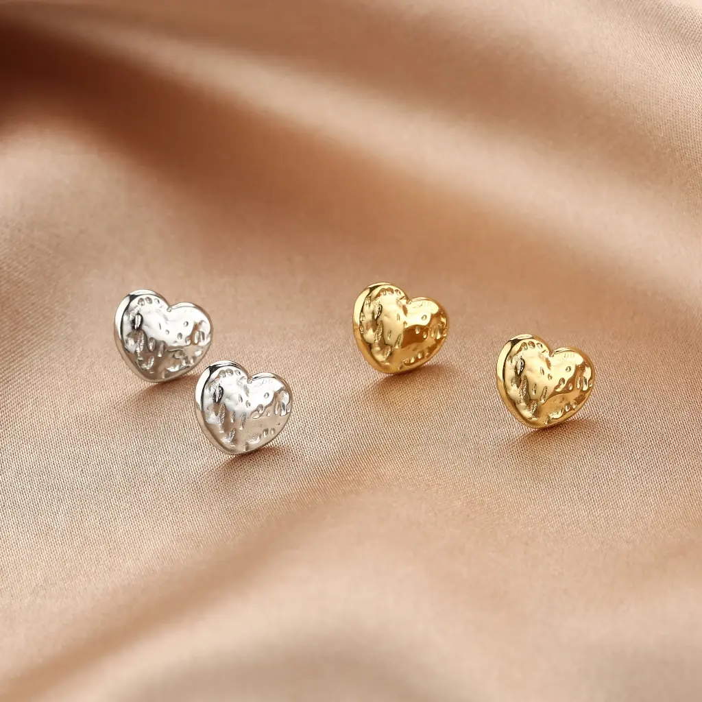 Michelle Bijou oorbellen hartjes