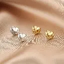 Michelle Bijou oorbellen hartjes