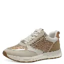 Tamaris sneaker ivory structure