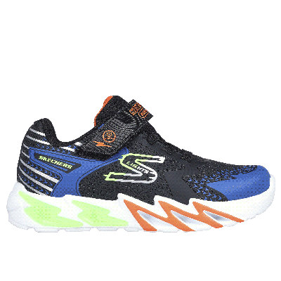 Skechers boys lights blue/green/orange