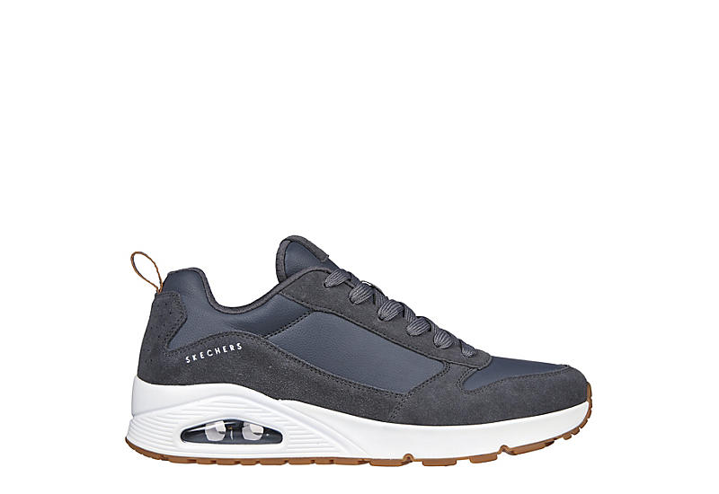 Skechers heren uno stacre - grey