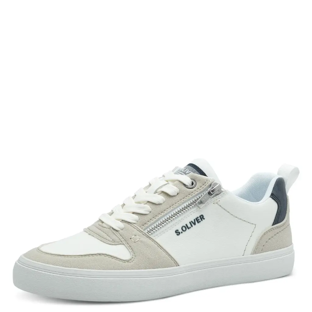 S Oliver sneaker white comb