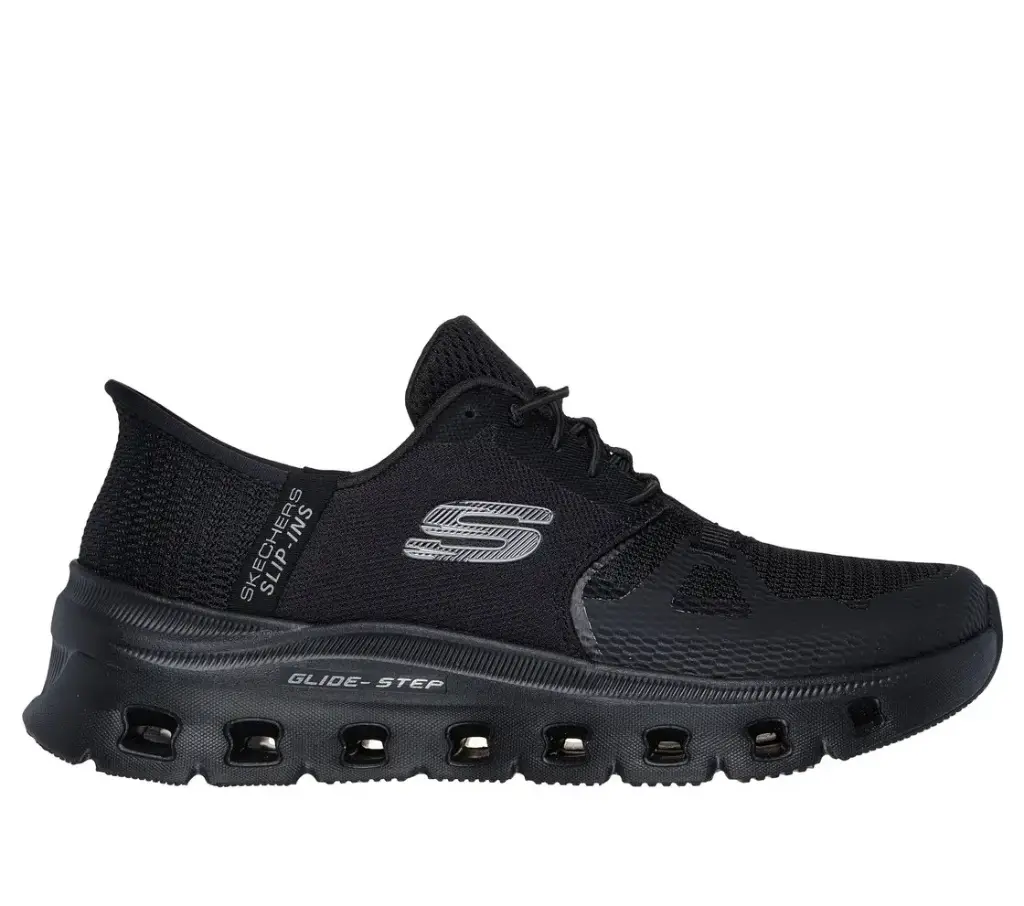 Skechers dames glide step pro black