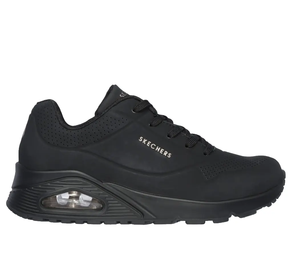 Skechers dames uno stand on air - black