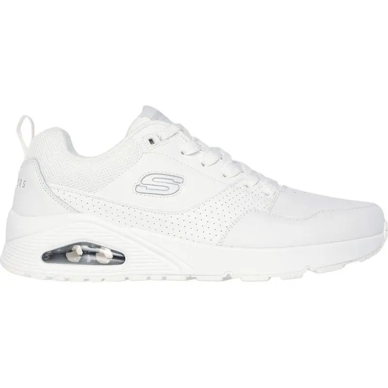 Skechers heren retro one white