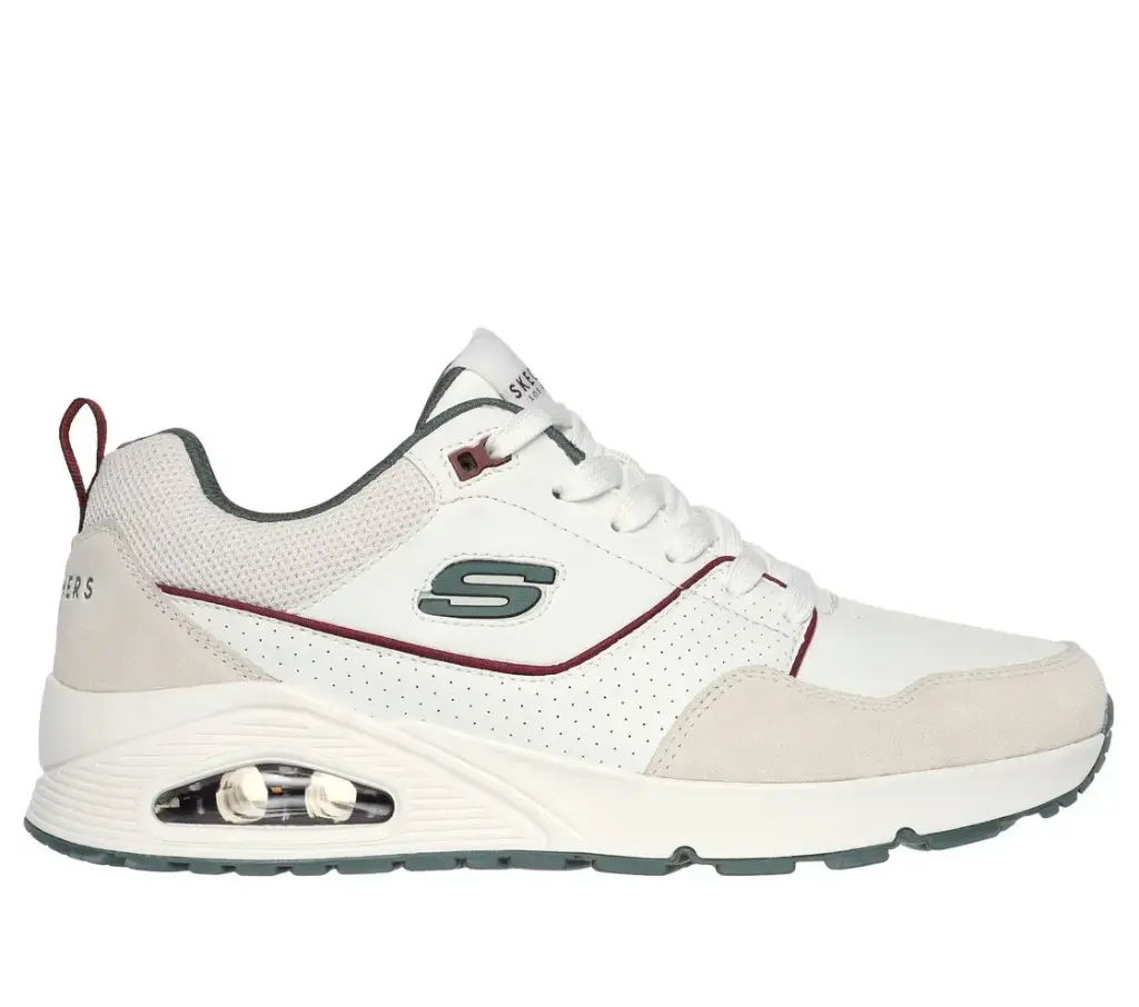 Skechers heren retro one white/grey