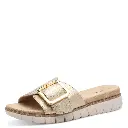 S Oliver slipper champagne