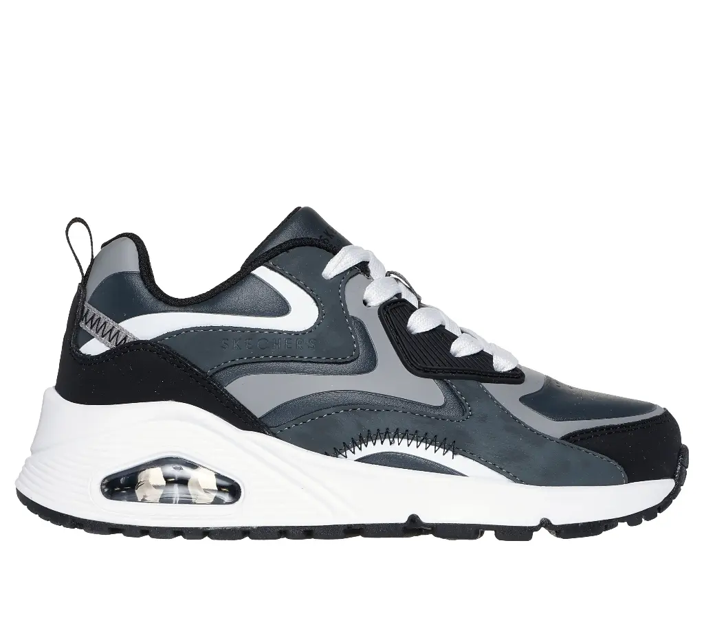 Skechers boys grey/black