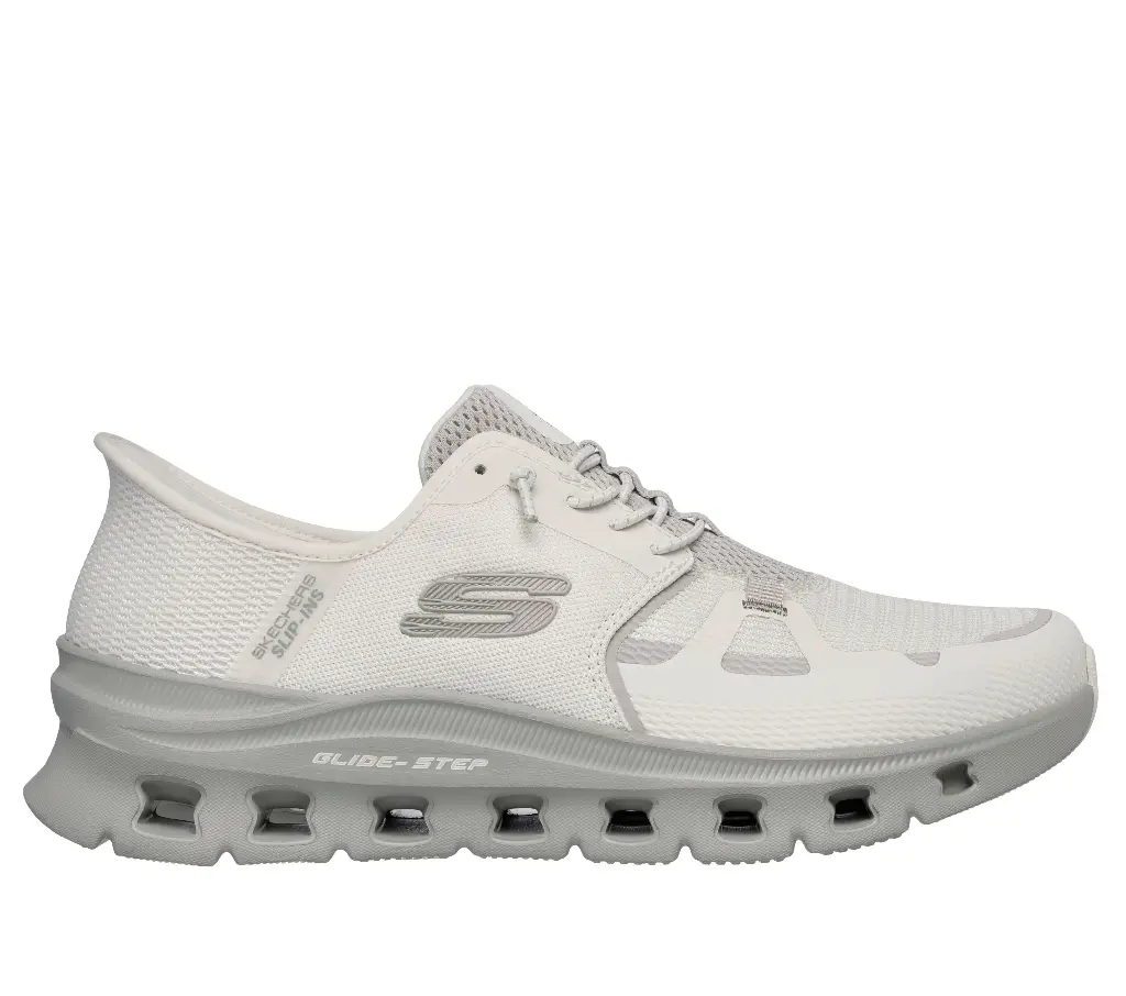 Skechers heren slip-ins white/grey