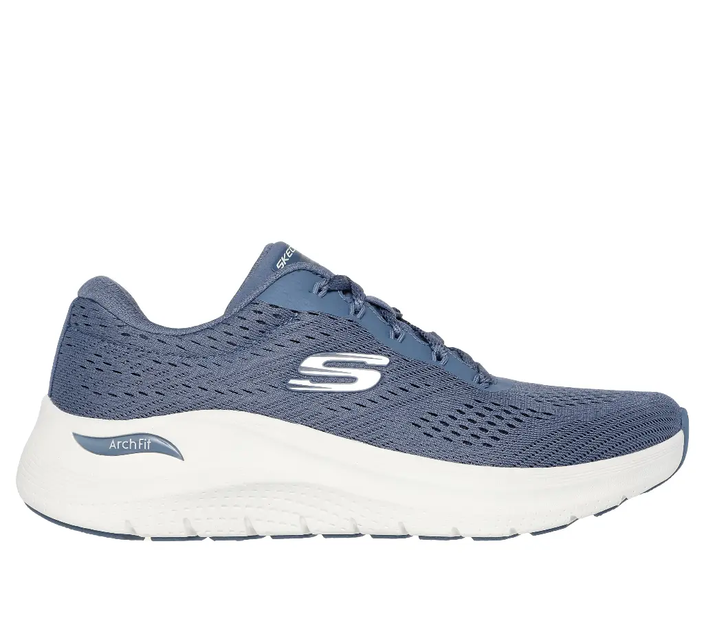 Skechers dames arch fit blue