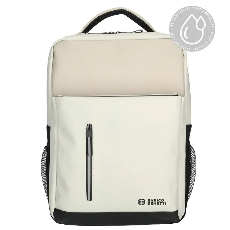 Enrico Benetti rugzak - Bergen zwart/beige