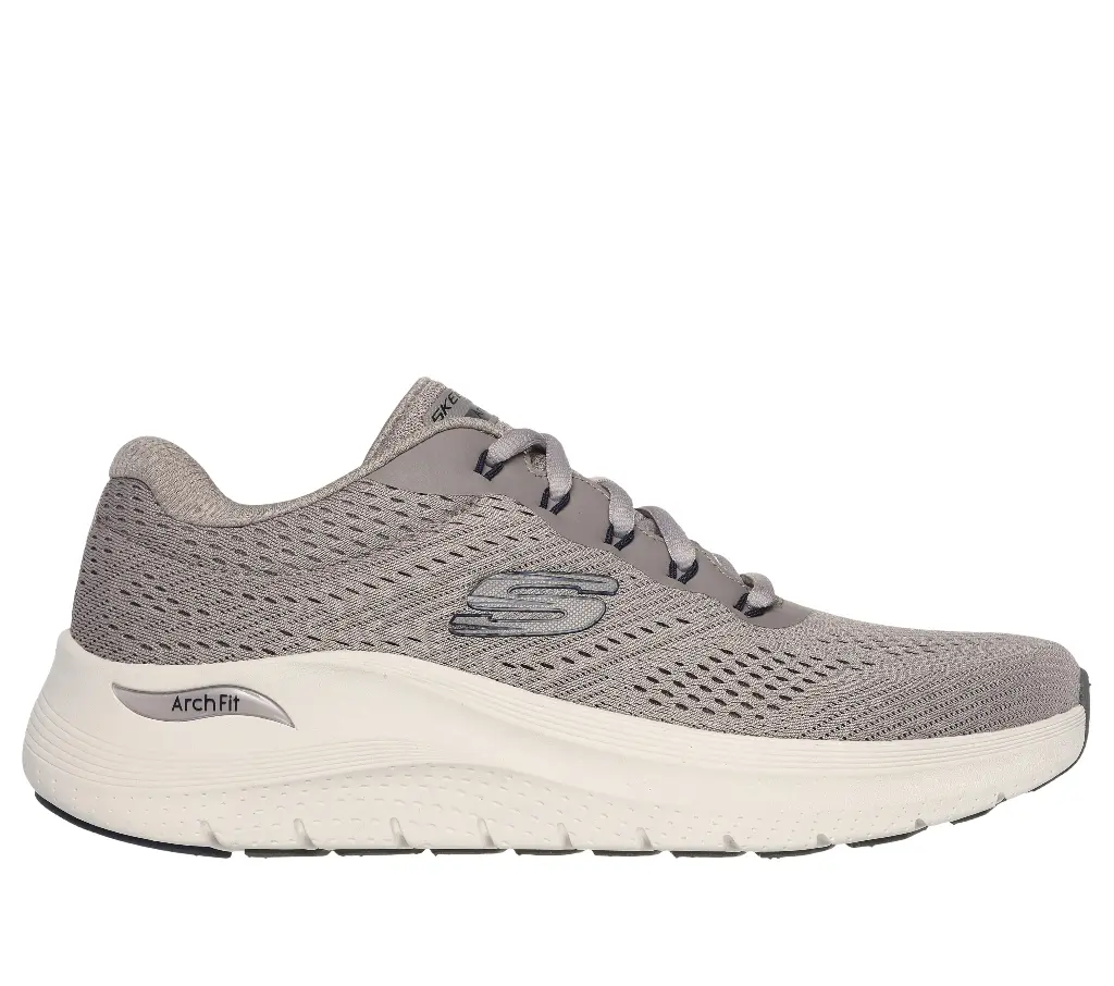 Skechers heren arch fit taupe