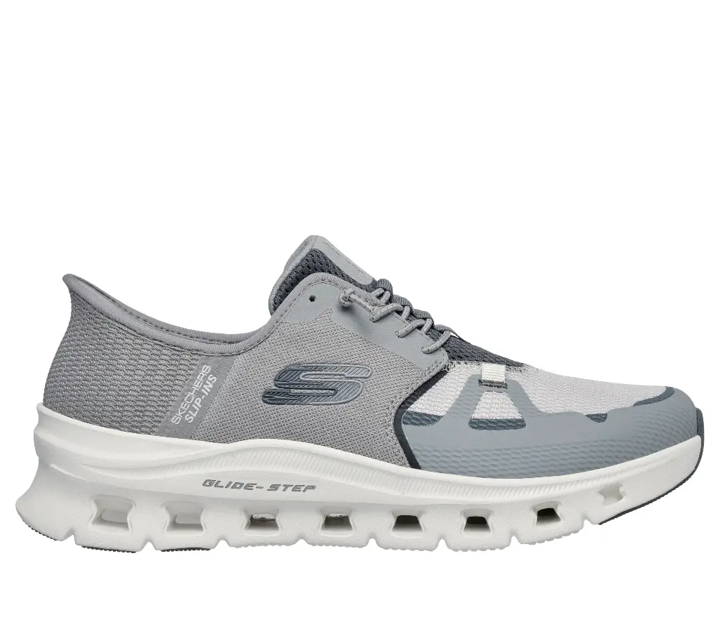 Skechers heren slip-ins grey/white