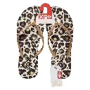 XQ flip flops dames panter