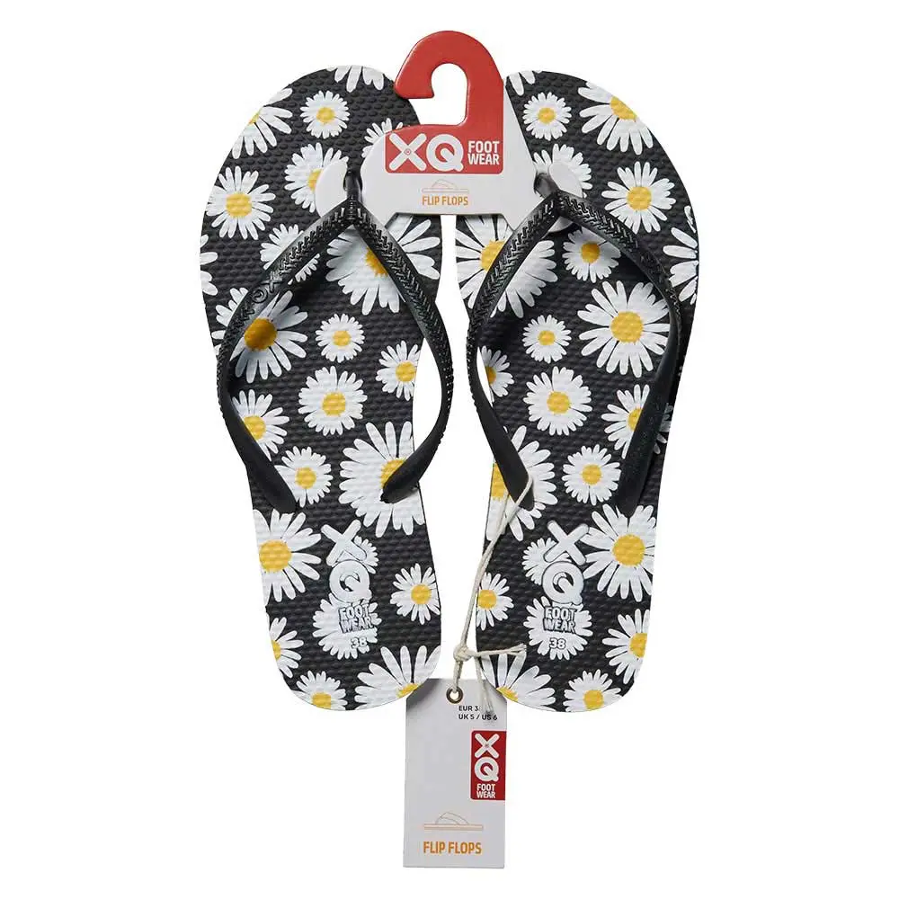 XQ flip flops dames flowers