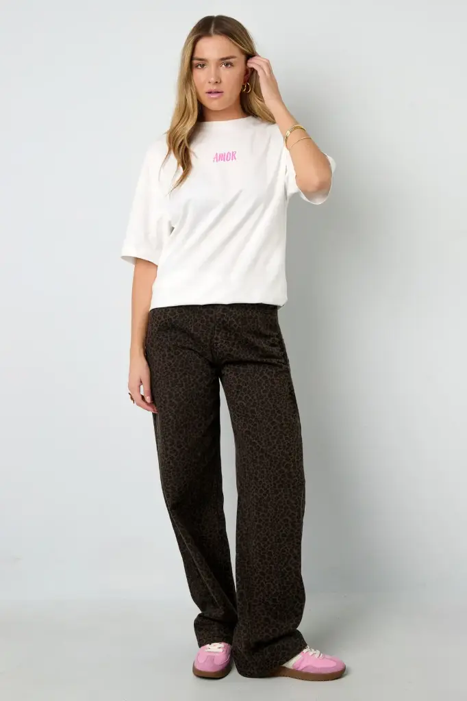 Gimme tshirt scent of summer - wit 100% cotton