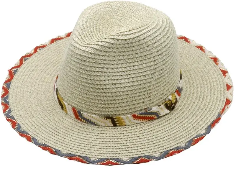 Musthaves zomer hoed print beige