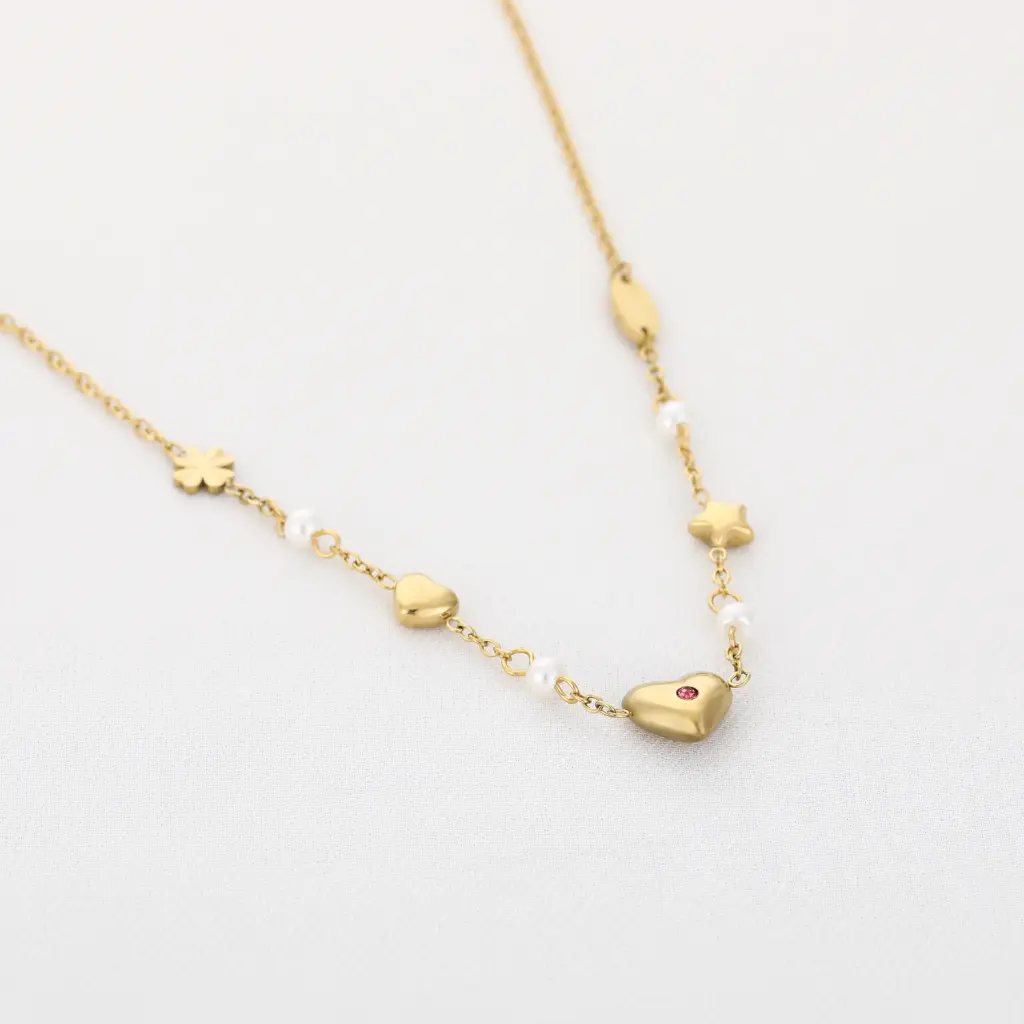 Michelle Bijou ketting gold 