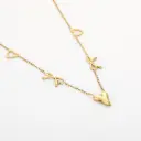 Michelle Bijou ketting bow/hearts gold