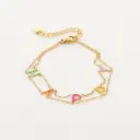 Michelle Bijou armband HAPPY gold