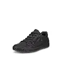 ECCO soft 7 side zip lace - black
