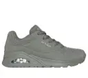 Skechers dames uno shiny scale - olive