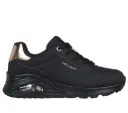 Skechers girls sneaker shimmer away - black