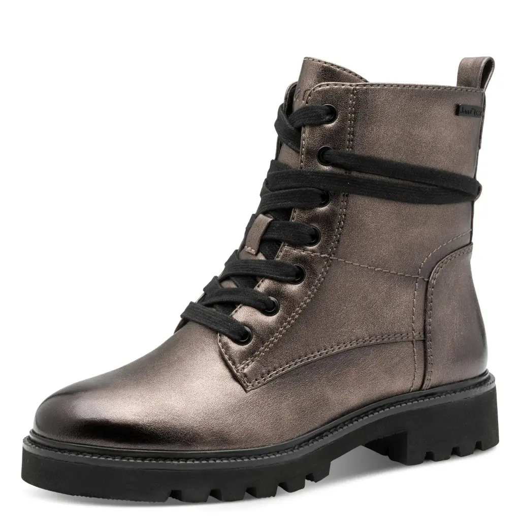 Jana enkellaarsje - pewter/gun metal