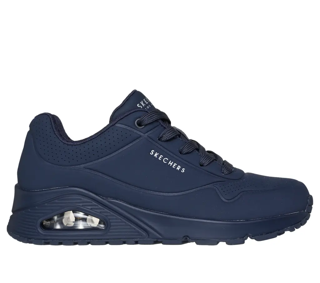 Skechers dames uno stand on air - navy