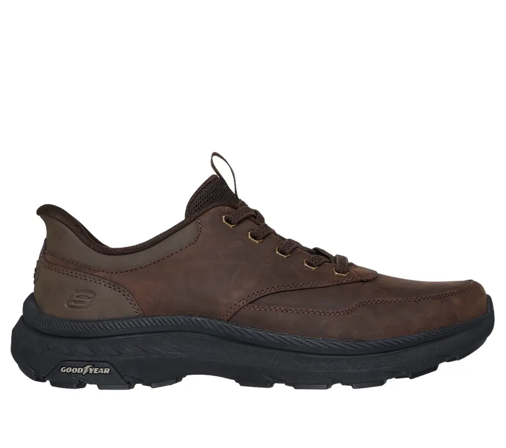 Skechers heren slip-ins brax - donkerbruin