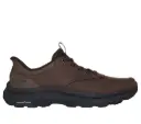 Skechers heren slip-ins brax - donkerbruin