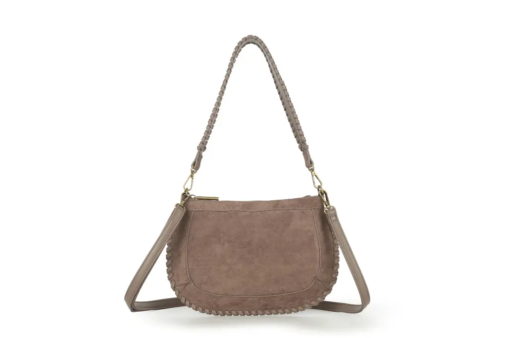 Giuliano schoudertas Maud - mud grey