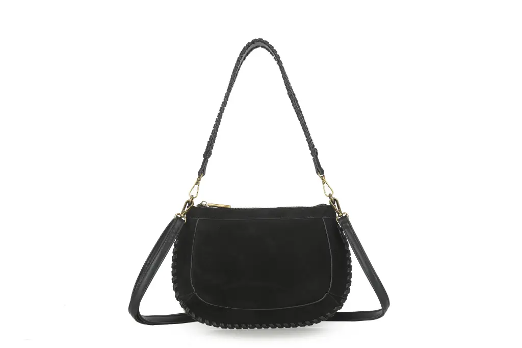 Giuliano schoudertas Maud - zwart