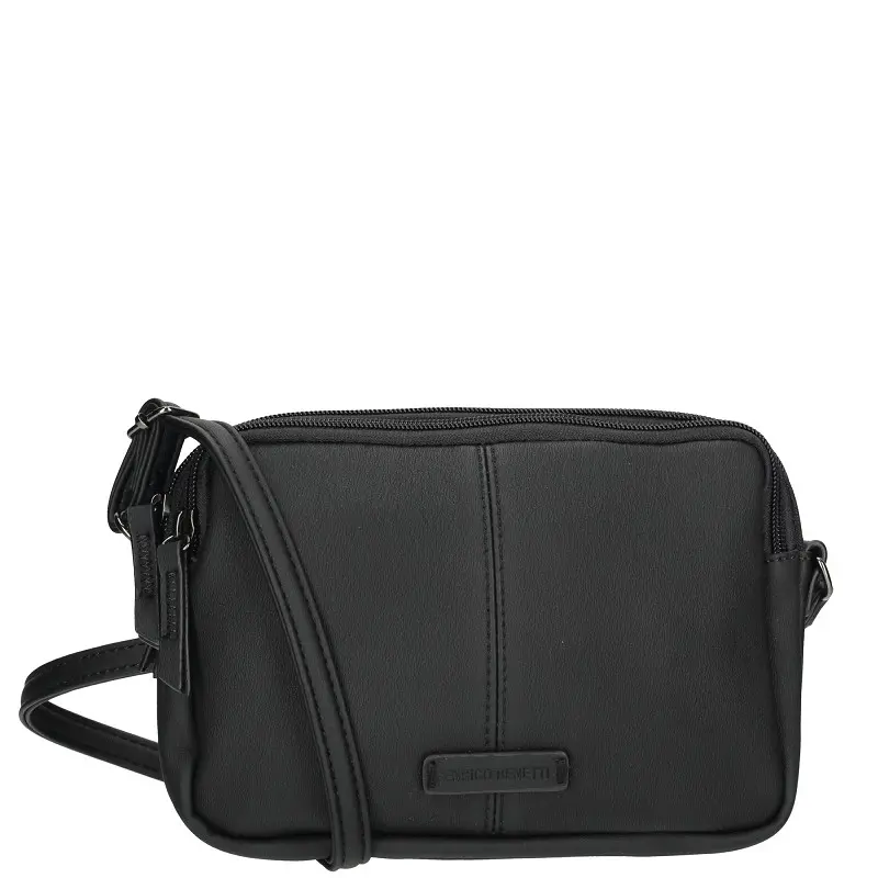 Enrico Benetti schoudertas - Roza zwart