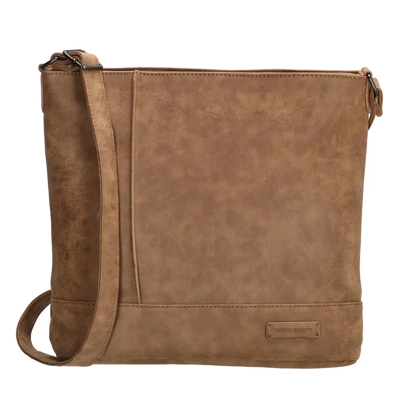 Enrico Benetti schoudertas - June camel