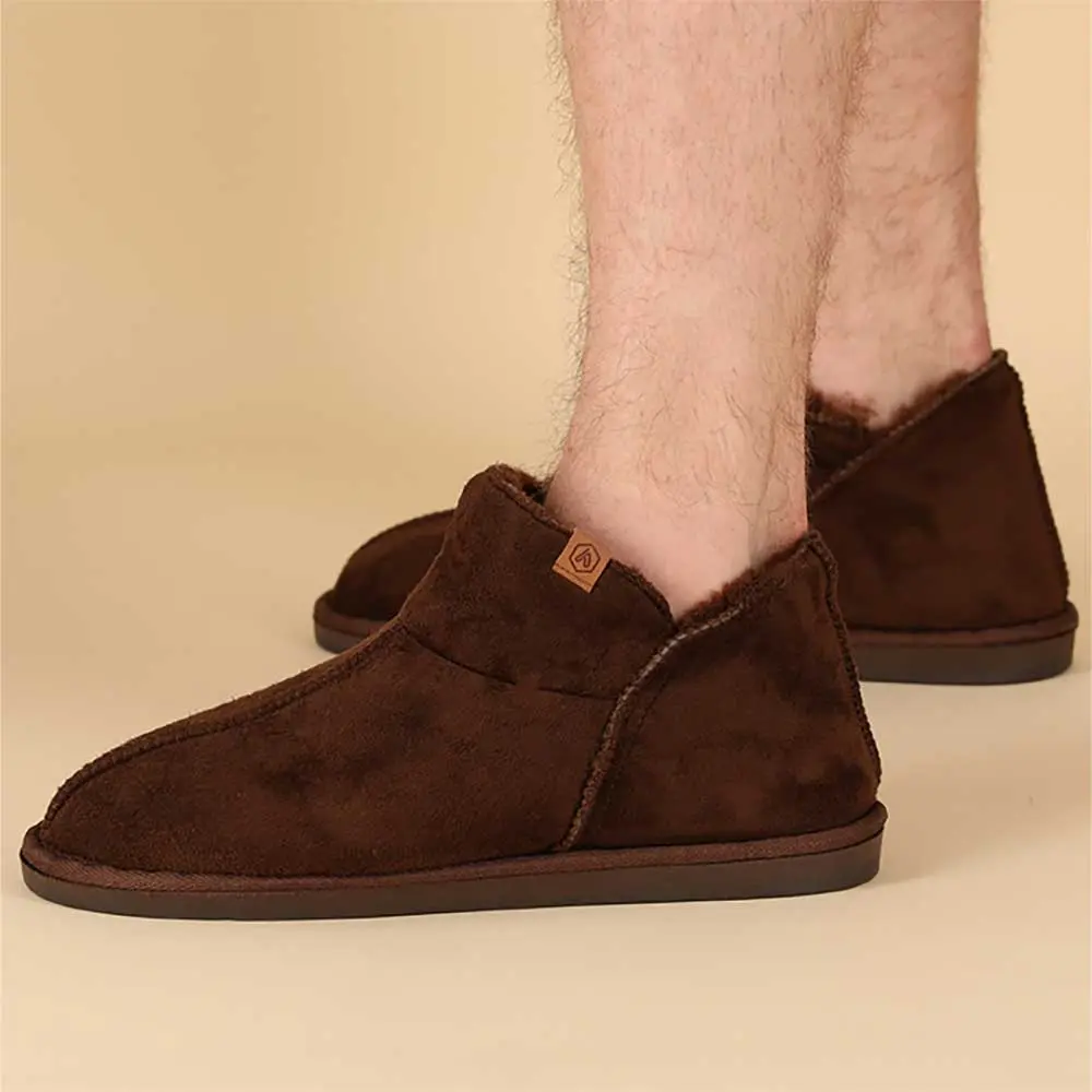 Apollo men home boots - brown